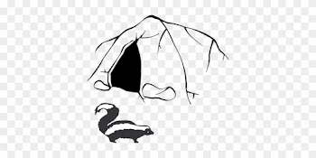 Stinky, Skunk, Smell, Cave, Nature - Cave Clip Art