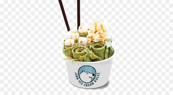 Stir-fried ice cream Matcha Green tea - ice cream 