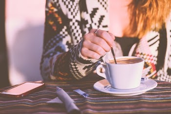         Stirring Coffee Free Photo     
