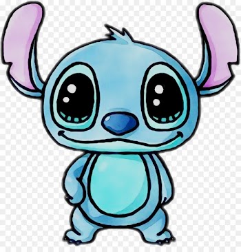 Stitch Drawing Mickey Mouse Cuteness Kawaii -  