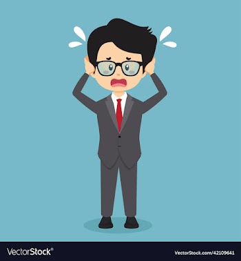 stock confused businessman