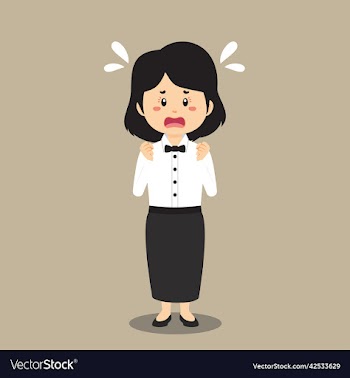 stock confused waiter women