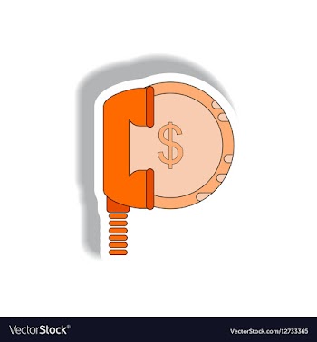 Stock market sign in paper vector image