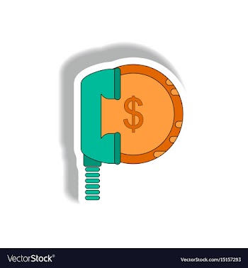 Stock market sign in paper vector image