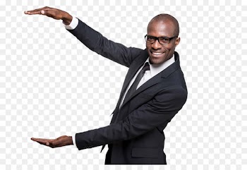 Stock photography Black Happiness African American - Recommended gesture business people do 