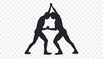 Stock photography Greco-Roman wrestling Vector graphics Royalty-free - sumo silhouette 