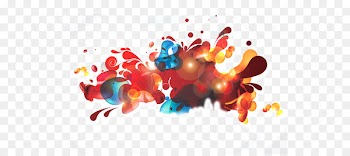 Stock photography Illustration - Blooming gorgeous multicolored bubbles 
