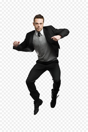 Stock photography rm Dance Royalty-free - Jump up man 