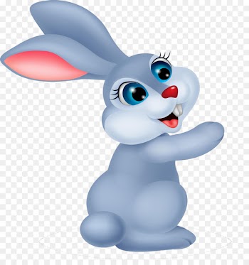 Stock photography Royalty-free Clip art - Cute little gray rabbit 