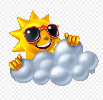 Stock photography Royalty-free Summer Illustration - White clouds block the sun 