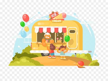 Stock photography Vector graphics Illustration Royalty-free Ice cream van - appease vector 