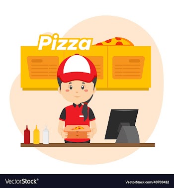 stock pizza takeaway concept