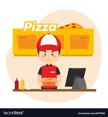 stock pizza takeaway concept