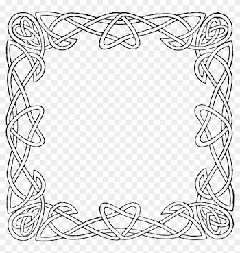 Stock Vector - Transparent Png Frame Celtic Png