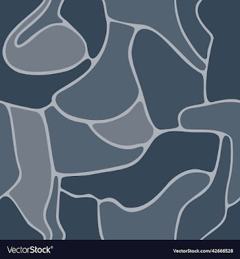 stone tile abstract navy blues seamless pattern