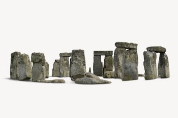 Stonehenge collage element, UK's historical | Free PSD - rawpixel