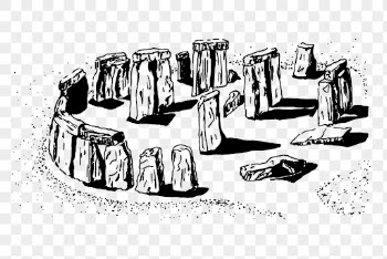 Stonehenge png clipart, world's 7 | Free PNG - rawpixel
