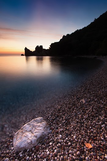 Stones on Seashore