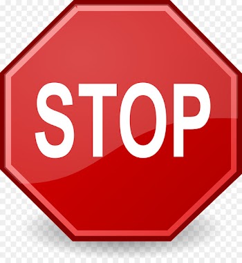 Stop sign Vector graphics Traffic sign Portable Network Graphics - blocked sign 