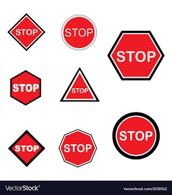  					Stop Sign vector image														
