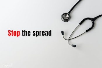 Stop the spread stethoscope on a white background | Free  photo - 2300187