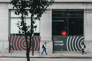 Store Front Wall Mockup tell me something 6000 01 freebie  