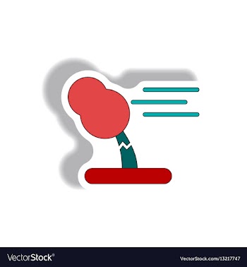 Storm and broken tree hurracian disaster strong vector image