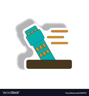 Storm and falling building hurracian disaster vector image