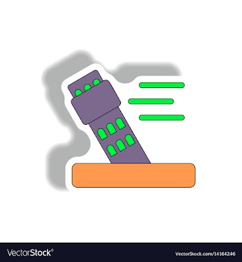 Storm and falling building hurracian disaster vector image