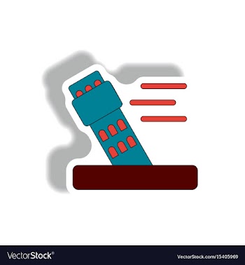 Storm and falling building hurracian disaster vector image