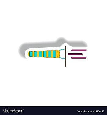 Storm and wind cone vector image