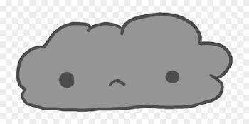Storm Cloud By Glitergloom On Clipart Library - Cartoon Storm Cloud Gif