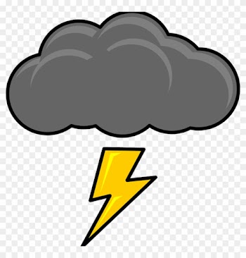 Storm Cloud Clipart Thundercloud Cloud Storm Free Vector - Thunder Clip Art