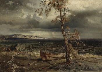 Storm on lake näsijärvi, 1860, | Free Photo - rawpixel