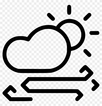 Storm Wind Cloud Sun Day Daytime Comments - Icono Png Mal Tiempo