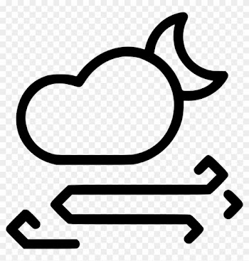 Storm Wind Windy Cloud Cloudy Night Moon Comments - Cloud