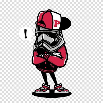 Stormtrooper illustration, Graffiti Illustration, European and American Graffiti People transparent background PNG clipart