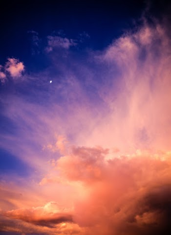 Stormy skies over Durango, Colorado at sunset. Shot on Velvia with the Pentax 67ii. 