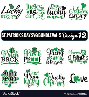 stpatricks day svg bundle vol - 5