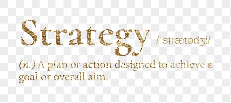 Strategy png dictionary word sticker, | Free PNG - rawpixel