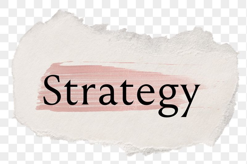 Strategy png word sticker typography, | Free PNG - rawpixel
