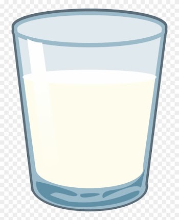 Straw Clipart Glass Water Pencil And In Color Straw - Milk Glass Clip Art