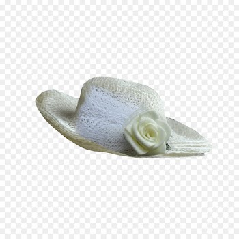 Straw hat Fashion accessory - lovely,White hat,Ms. jewelry 