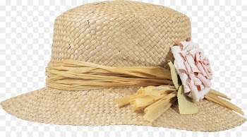 Straw hat Headgear Clip art - straw hat 
