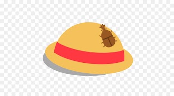 Straw hat Illustration Ribbon - hat 