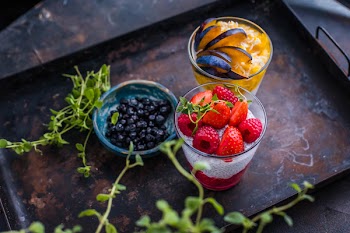 Strawberries, Blackberries, And Sliced Fruits