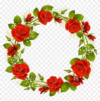 Strawberry, Boarders, Decoupage, Clip Art, Backgrounds, - Red And Yellow Rose
