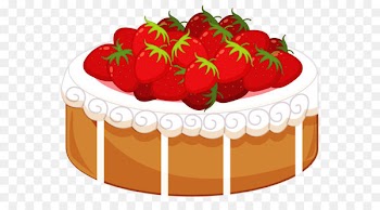 Strawberry cake Birthday cake Shortcake Icing Clip art - Cake with Strawberries PNG Clipart 