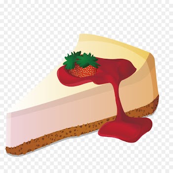 Strawberry cream cake Strawberry pie Cheesecake - Vector strawberry cake 