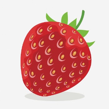 Strawberry fruit clipart illustration. Free | Free Photo - rawpixel